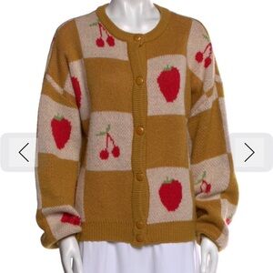 Lisa Says Gah Fruit Cardigan / Sweater
